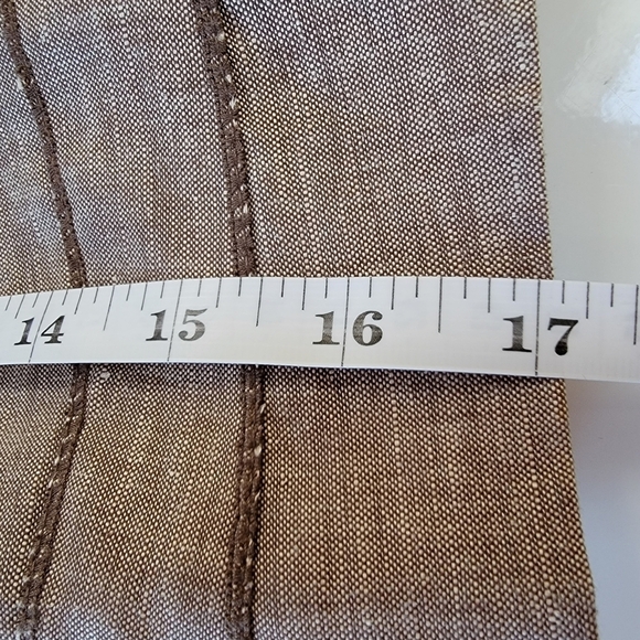 EUC Coldwater Creek 3/4 Sleeve Linen Blazer Size 4P - Picture 11 of 12